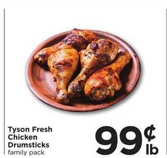 SHOPPERS Tyson fresh chicken drumsticks offer