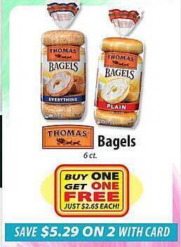 ACME Thomas bagels offer