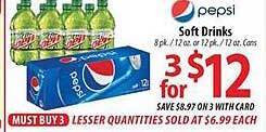 ACME Pepsi soft drinks offer