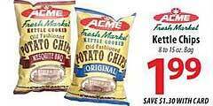 ACME Kettle chips offer