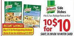 ACME Knorr side dishes offer