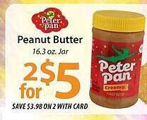 ACME Peter pan peanut butter offer