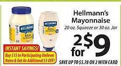 ACME Hellmann's mayonnaise offer