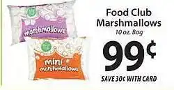 ACME Food club marshmallows offer
