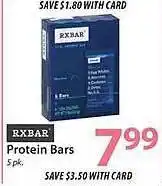 ACME Exbar protein bars offer