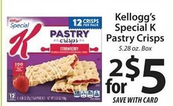 ACME Kellogg's special k pastry crisps offer