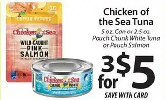 ACME Chicken of the sea tuna offer