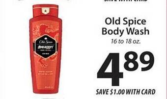 ACME Old spice body wash offer