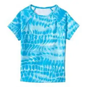Kohl's Girls 7-16 lands' end short sleeve rash guard offer