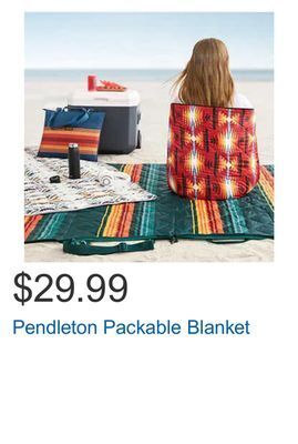 Costco Pendleton packable blanket offer