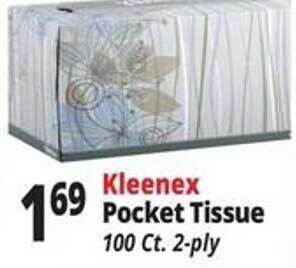 Ocean State Job Lot Kleenex pocket tissue offer