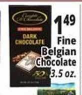 Ocean State Job Lot Fine belgian chocolate offer
