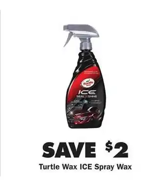 Advance Auto Parts Turtle wax ice spray wax offer