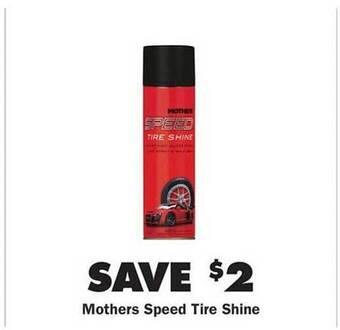 Advance Auto Parts Mothers speed tire shine offer