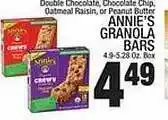 Ctown Annie's granola bars offer
