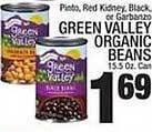 Ctown Green valley organic beans offer