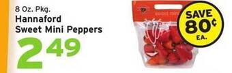 Hannaford Hannaford sweet mini peppers offer