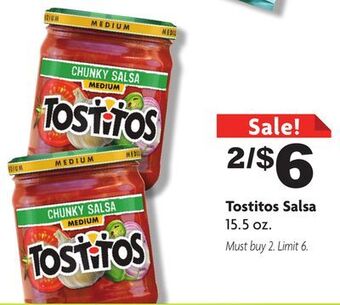Family Dollar Tostitos salsa offer