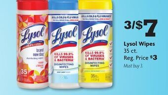 Family Dollar Lysol wipes offer