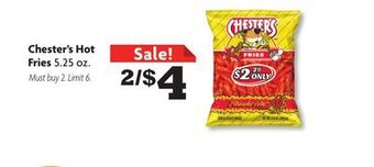 Family Dollar Chester's hot fries offer