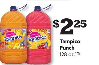 Family Dollar Tampico punch offer