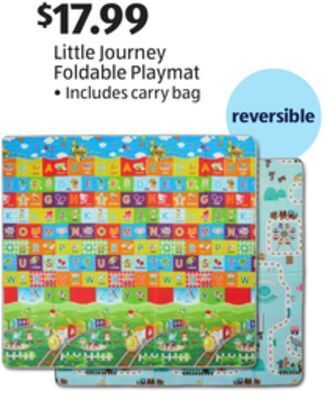 Aldi Little journey foldable playmat offer
