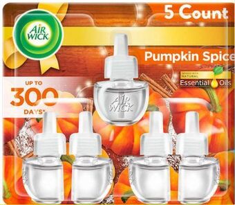 Target Select air wick 5-ct. scented oil refills offer