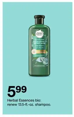 Target Herbal essences bio: renew 13.5-fl.-oz. shampoo. offer