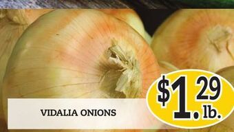 Dearborn Market Vidalia onions offer