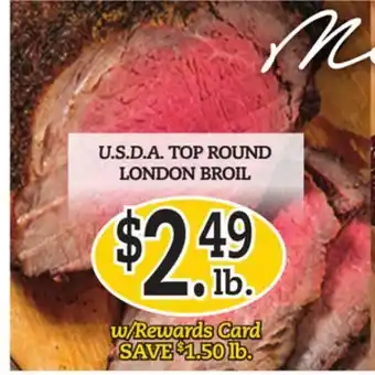 Top round london broil