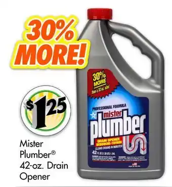 Mister plumber® 42-oz. drain opener
