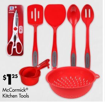 Dollar Tree Mccormick® kitchen tools offer