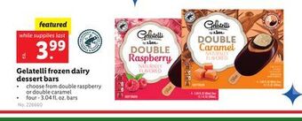 Lidl Gelatelli frozen dairy dessert bars offer