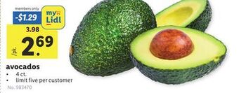 Lidl Avocados offer