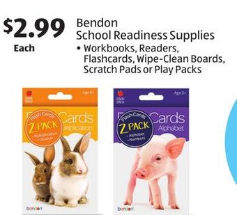 Aldi Bendon school readiness supplies offer
