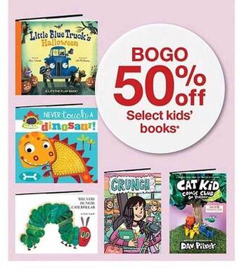 Target Kids' books offer
