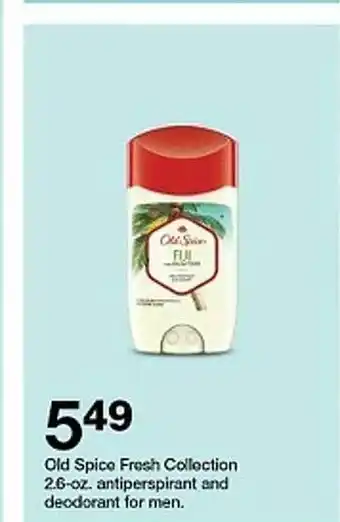 Target Old spice fresh collection 2.6-oz. antiperspirant and deodorant for men offer
