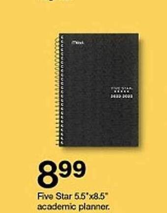 Target Five star 5.5 offer