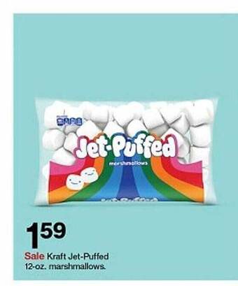 Target Kraft jet-puffed 12-oz. marshmallows offer