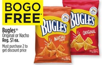 Dollar General Bugles® original or nacho offer