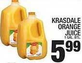 Ctown Krasdale orange juice offer