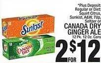 Ctown Canada dry ginger ale offer