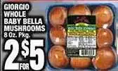 Ctown Giorgio whole baby bella mushrooms offer