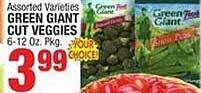 Ctown Green giant cut veggies offer