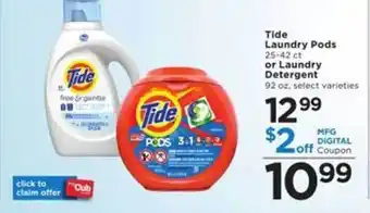 Tide laundry pods or laundry detergent