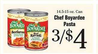 Morton Williams Chef boyardee pasta offer