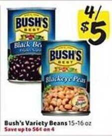 Weis Markets Bush's Variety Beans offer