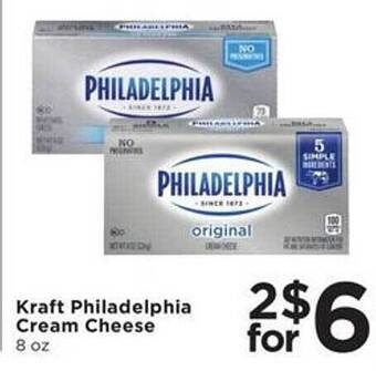 Cub Foods Kraft philadelphia cream cheese offer