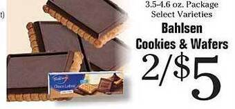 Morton Williams Bahlsen cookies & wafers offer