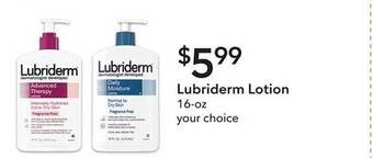 Publix Lubriderm lotion offer